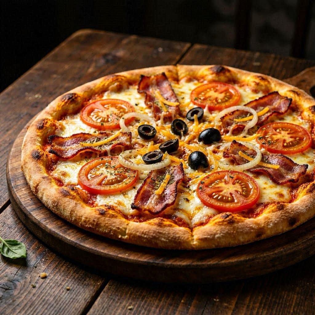 Pizza Bacon Especial